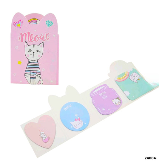 Z4-004 |Kawaii sticky note| MEOW with LOVE
