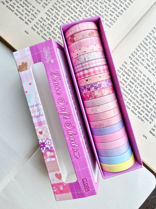 GYTW-6-06 | Vintage Premium Aesthetic Decorative Washi Tape |   20Pcs