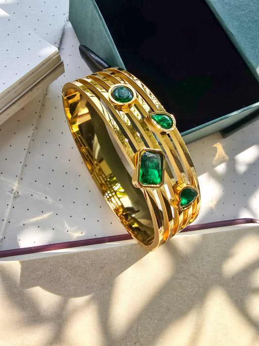 Green Bracelet Stylish Kada