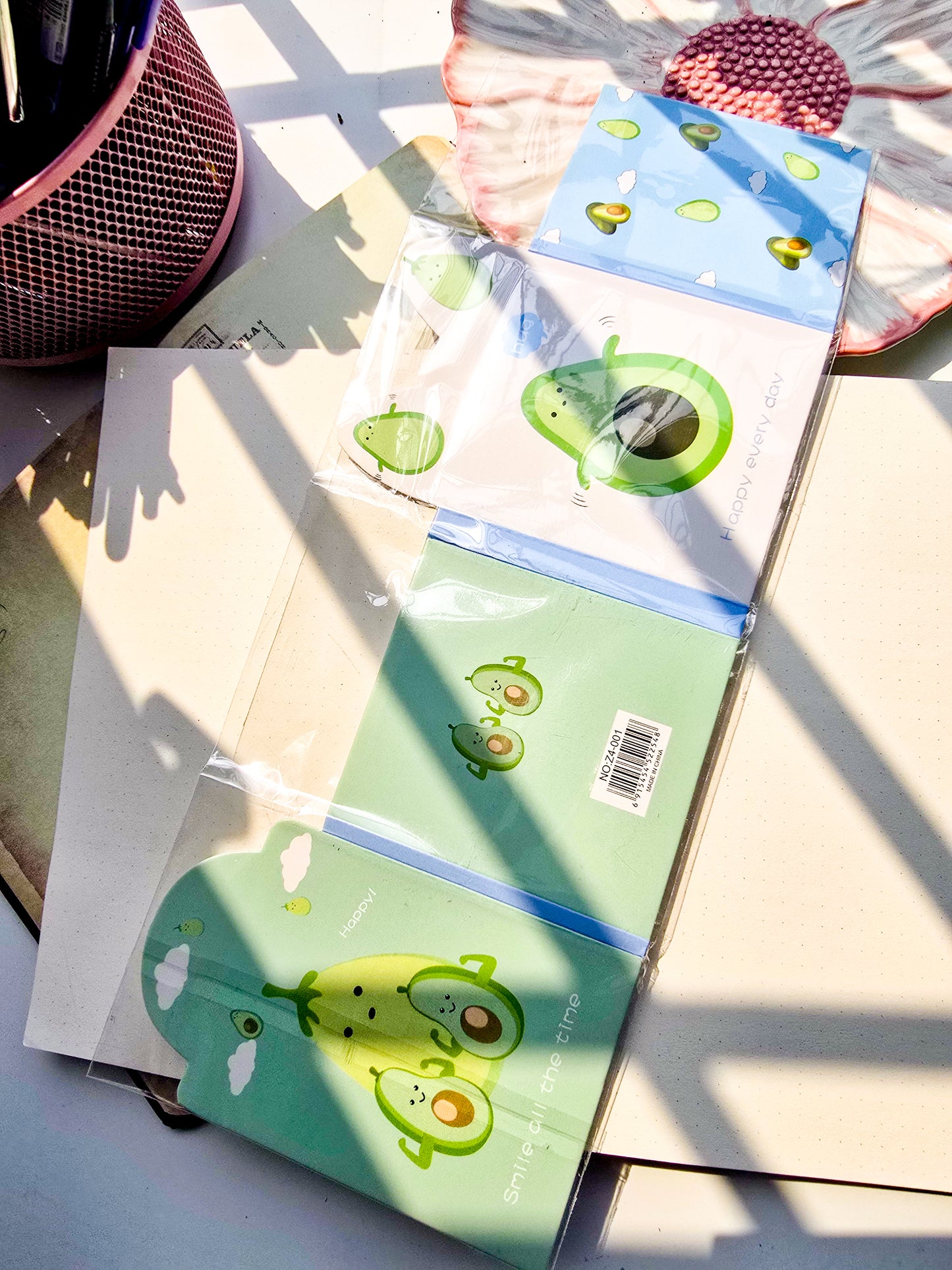 Z4-001 Avocado theme Sticky note| 13*8mm