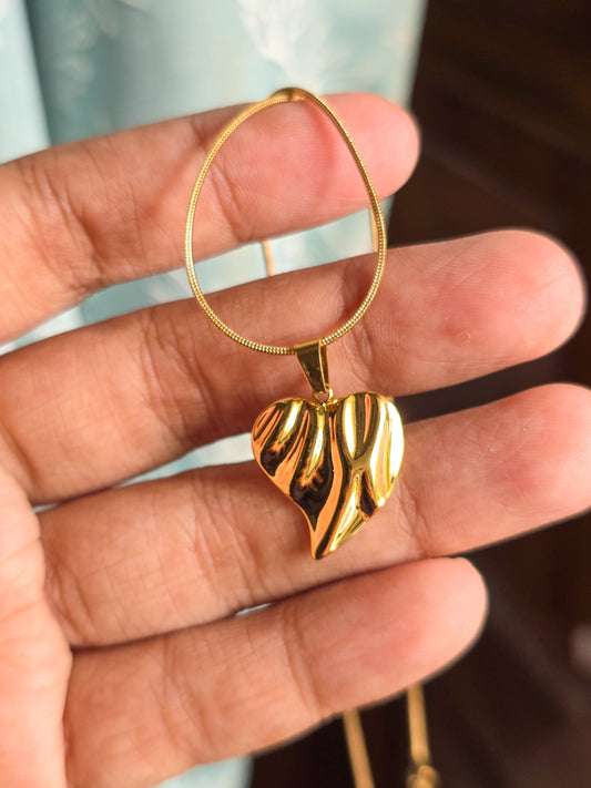 Heart Necklace Anti Tarnish