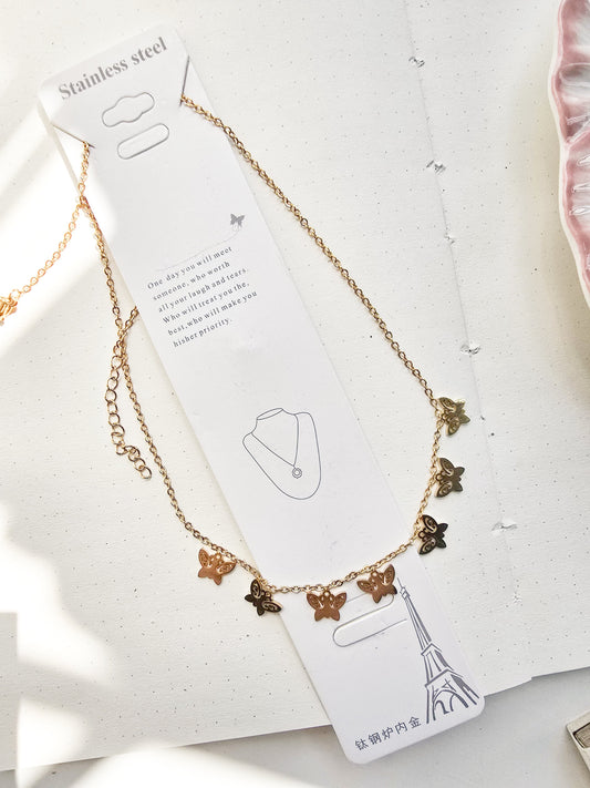 YJ-P5013 | pretty Butterfly Design Necklace |