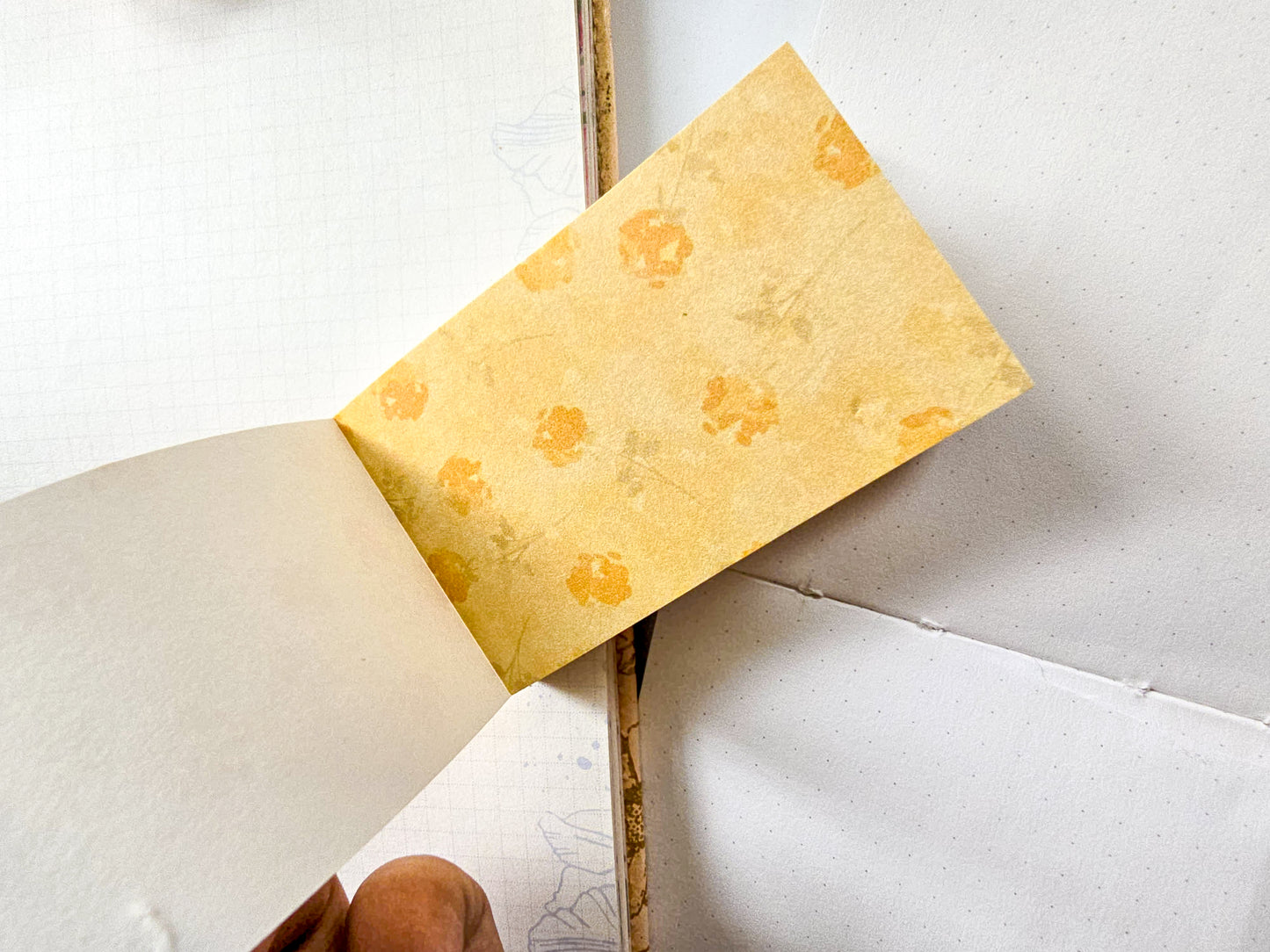 SYZM-603 |Vintage Floral Journal Scrapbook Paper Pad 30 Designs 30×2 Sheets | 80* 50mJournal