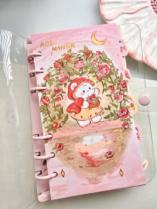 NB-48K-7170 | Rose Manor | kawaii Note Book | 9.5×17.2cm |