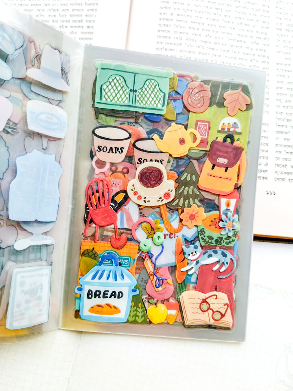 TMSZ-403 | Sweet Dream In The Journal PET Dreamland Sticker Book 20Pcs Over 300 Sticker | 150* 100mm