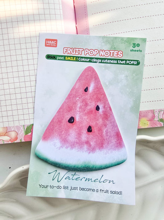 SN-20-30 | Kawaii Fruit Watermelon  Sticky Notes | 30 sheets