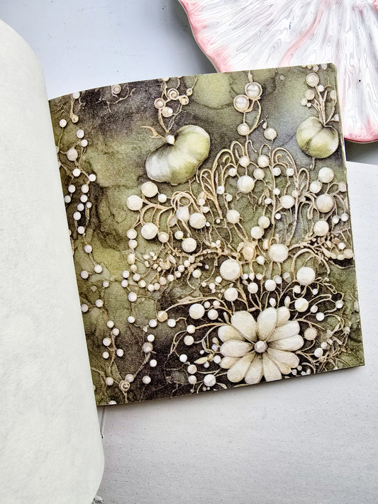 Bslm002 | Romance Of Gems | Paper Sheet | 140X140Mm | 30Pcs