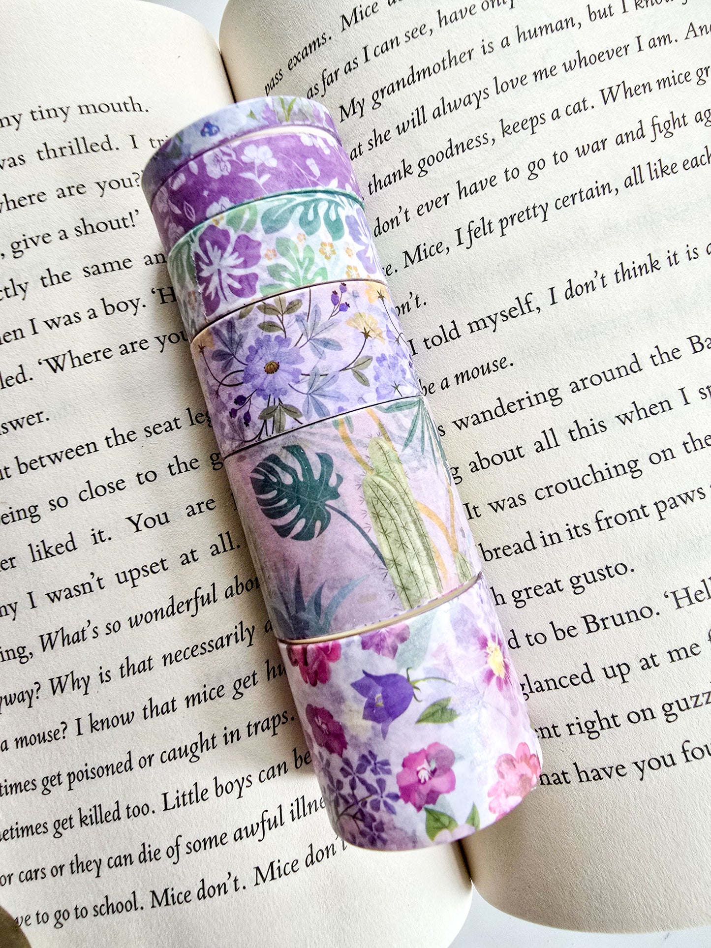 XM-JD3212 | Butterfly Dream" Washi Tape Set By Crafty Cuddle, Featuring 6pcs Set