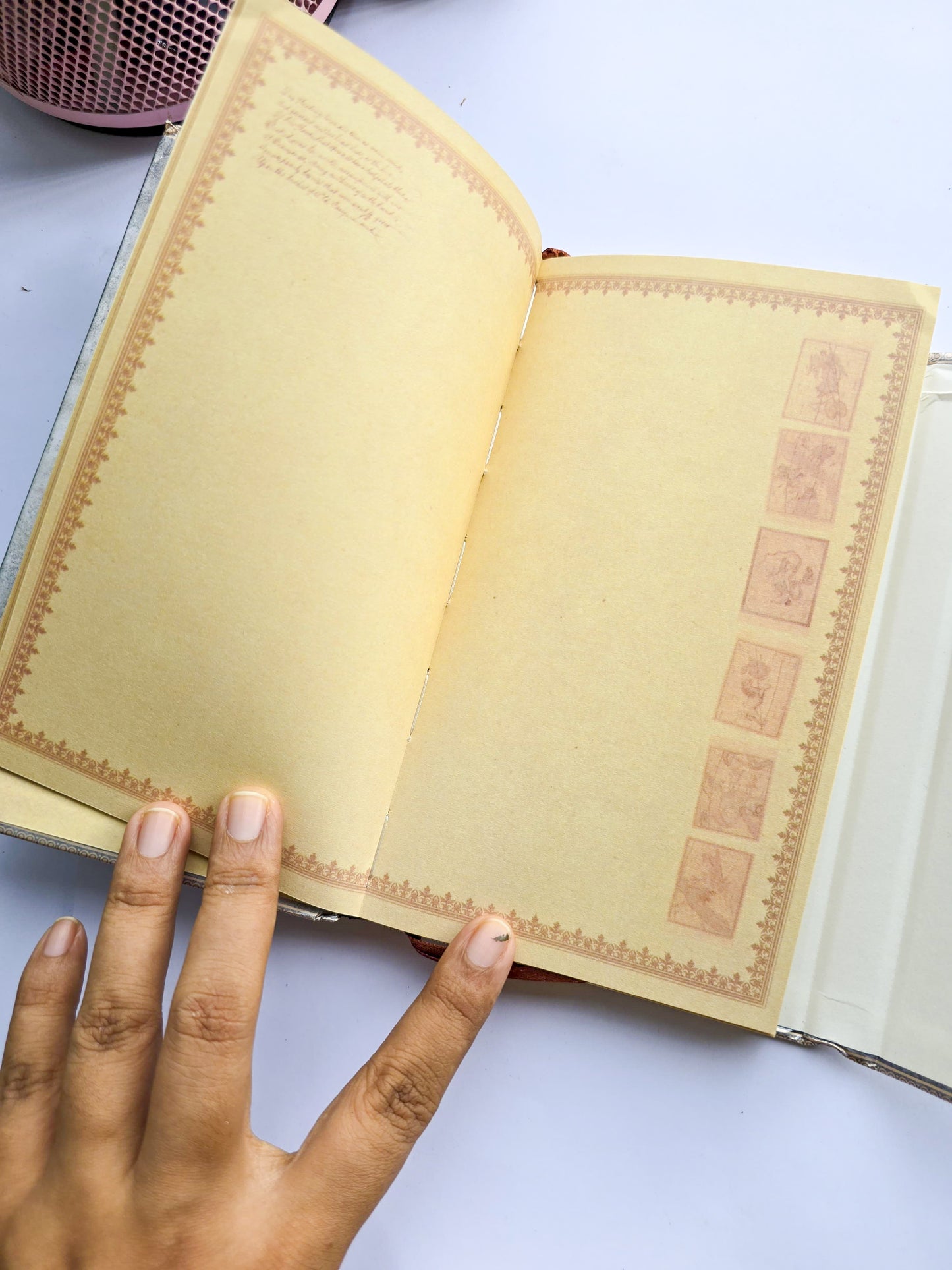 MG2665 | Pharaoh Notes The World Of Magic Is Brilliant  Vintage-Style Hardcover Journal Featuring A Magnetic Closure.