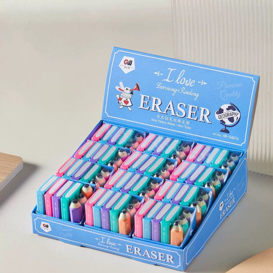 ER-5201  | Mini Book pencil Set Eraser |
