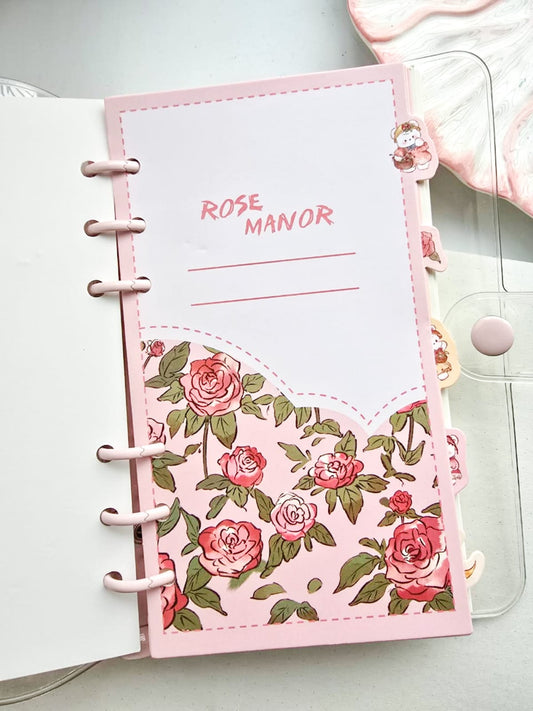 NB-48K-7170 | Rose Manor | kawaii Note Book | 9.5×17.2cm |