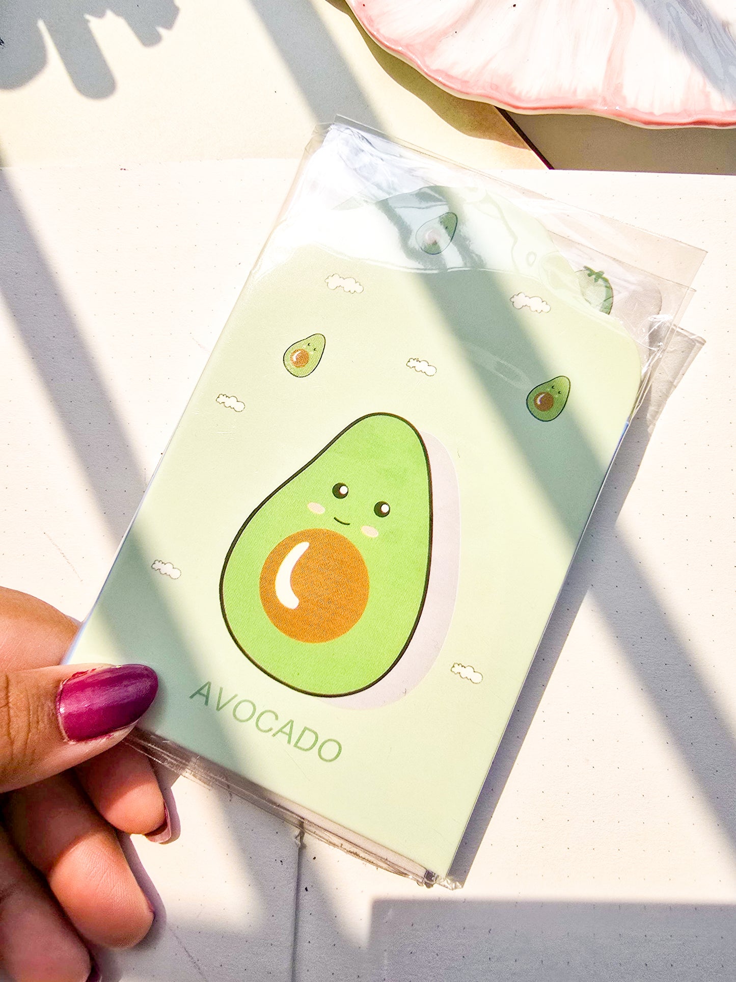 Z4-001 Avocado theme Sticky note| 13*8mm