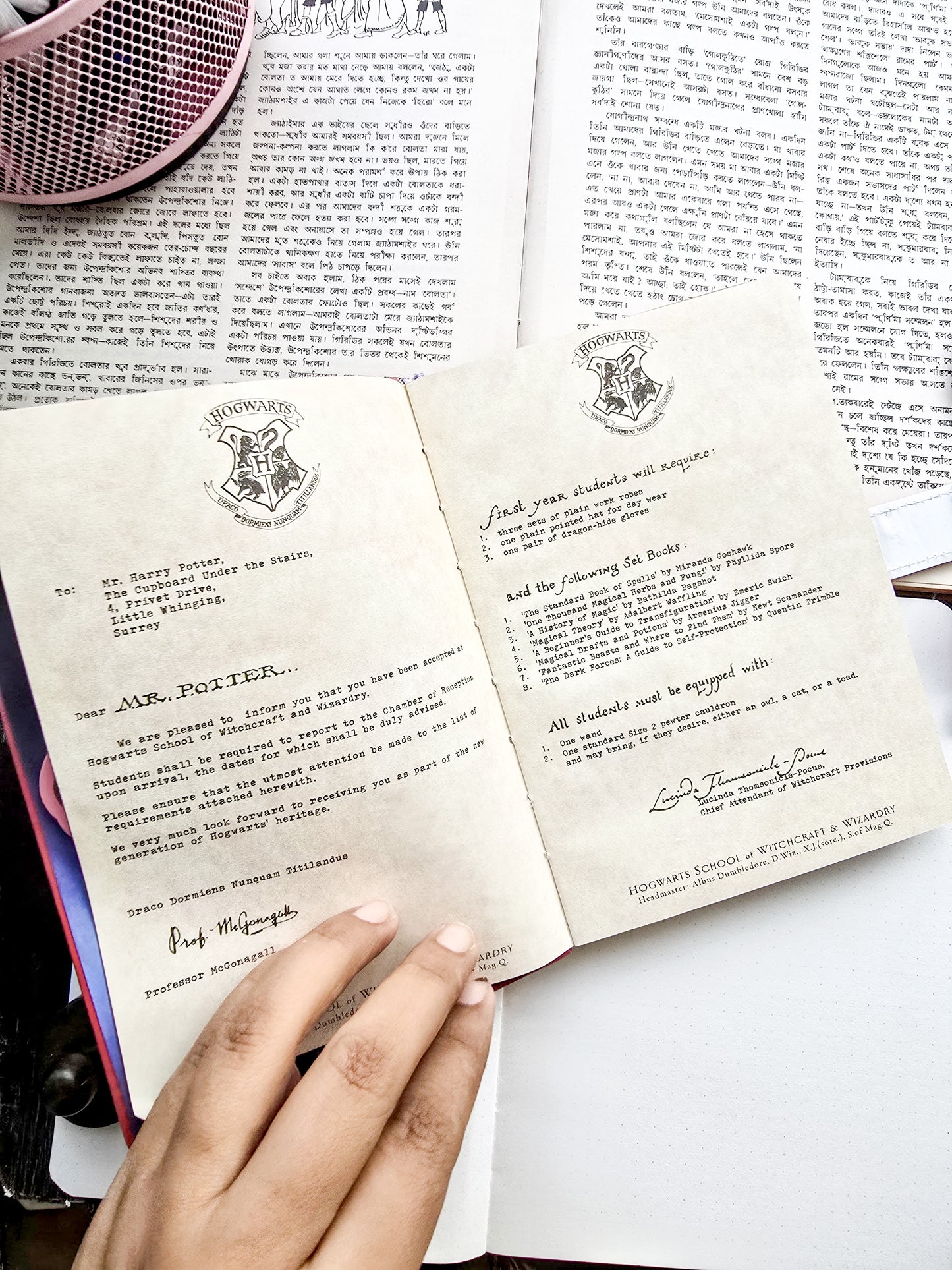 MG26610 | Harry Potter themed Notebook Featuring a 3D Chibi-Style Character On The Cover .Lock To Keep It Closed Securely
