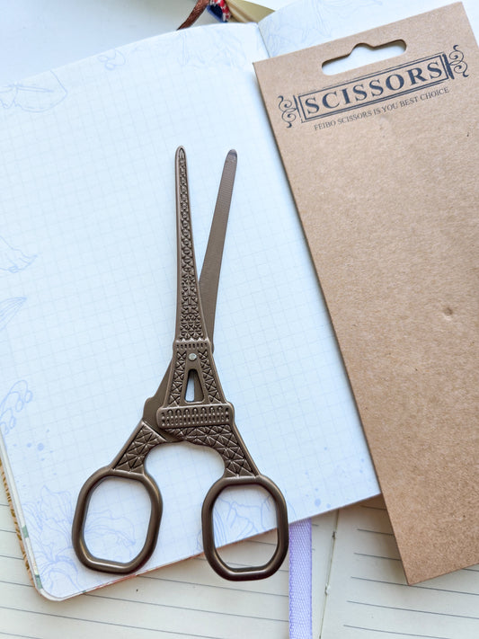 Vintage Scissor | Eiffel Tower