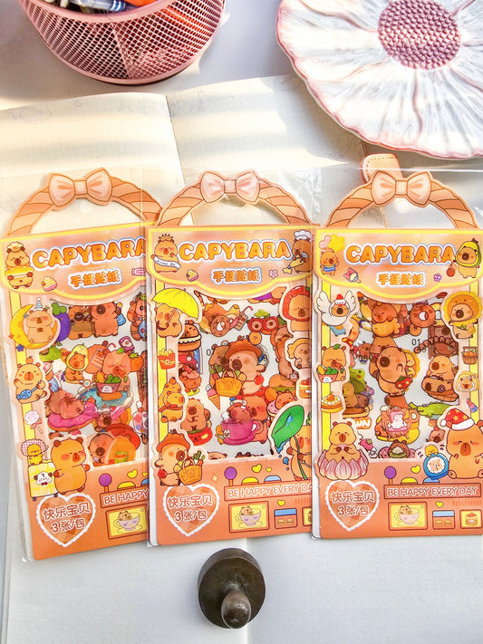 SZ/355 | Cappy Bara | Transparent | 3 Sheets |