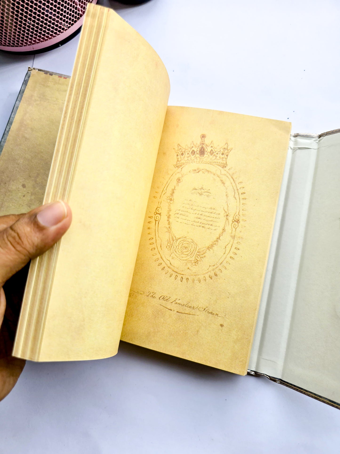MG2665 | Pharaoh Notes The World Of Magic Is Brilliant  Vintage-Style Hardcover Journal Featuring A Magnetic Closure.