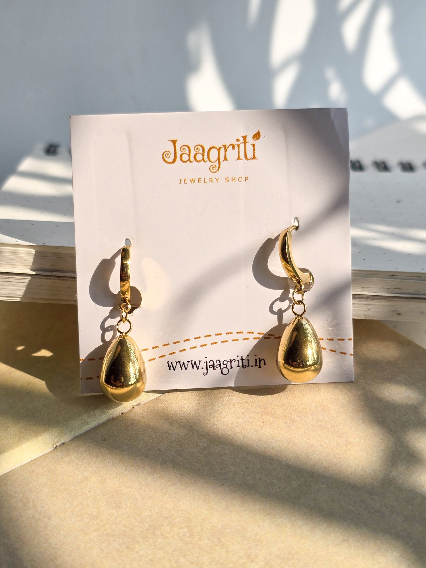 Water Droplet Drop Earring