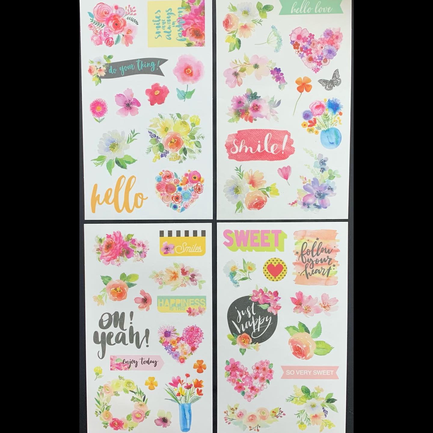 DSH1808 - 4 in 1 Deco Sticker