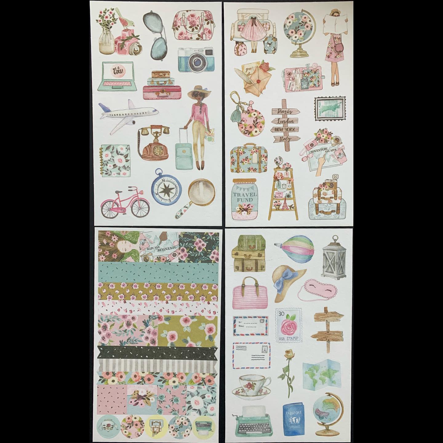 DSH1818 - 4 in 1 Deco Sticker