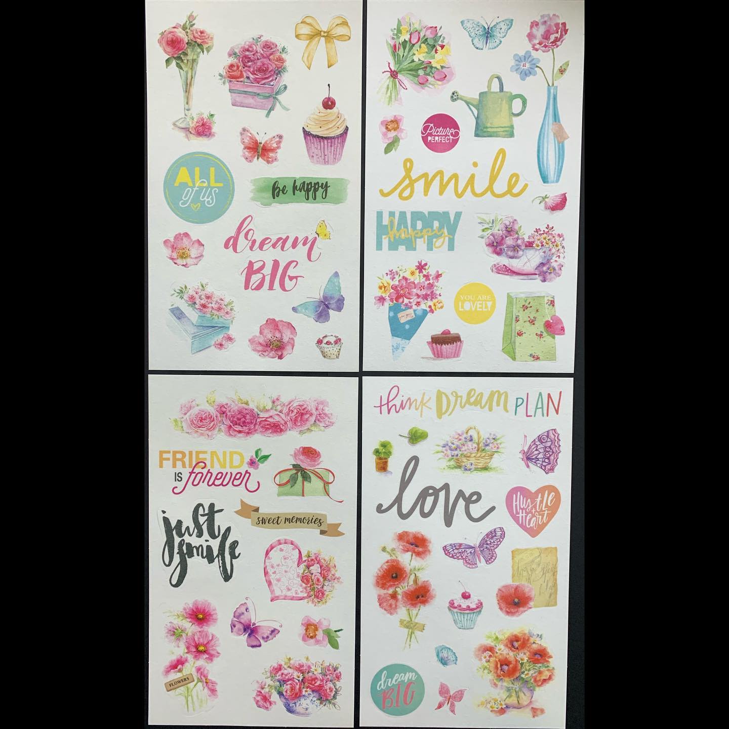 DSH1806 4 in 1 Deco Sticker