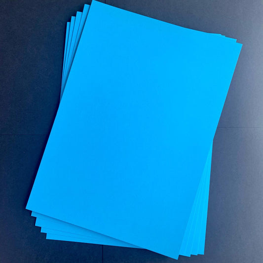 Card Stock A3 Light Blue 300GSM (1 Pckt :- 10 Sheets)