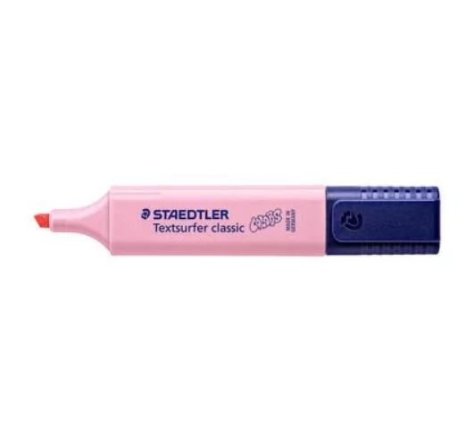 C-210 STAEDTLER - Highlighter Pen | Light Carmine | Textsurfer classic | Pastel Highlighters