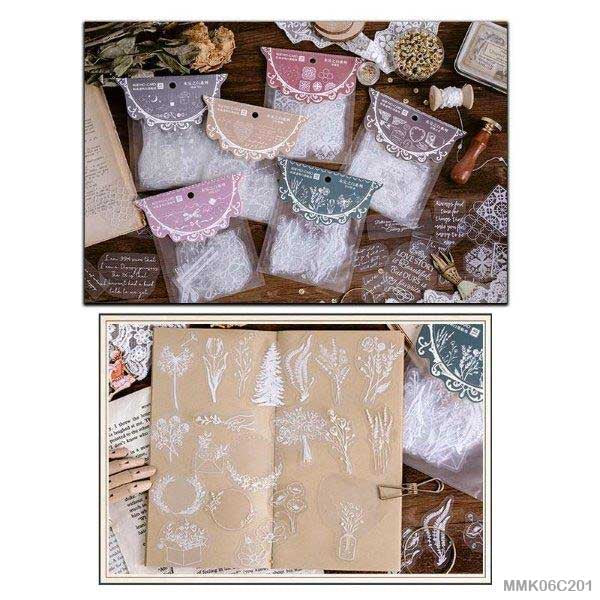 MMK06C201 -  PET Transparent Sticker | 40 Pcs