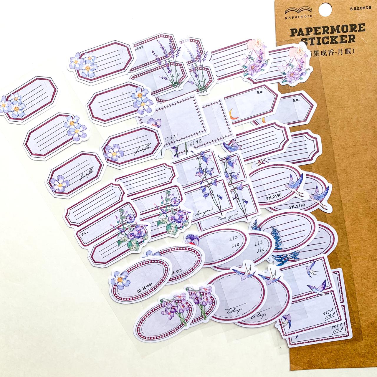 PMTZB9015 - B3 -  Journal Stickers | 6 Sheets