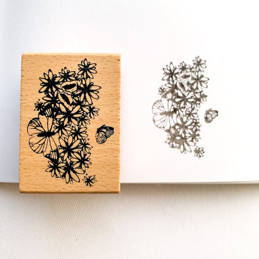 SC801 - Wooden Stamp | Size : L 50mm x W 35mm