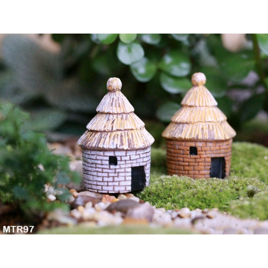 2 Pcs Hut Miniature Model MTR97