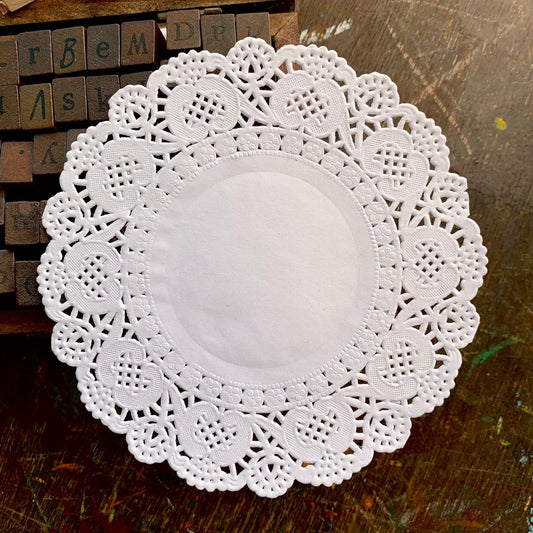 Doilies White | 4.5 Inches | 1 Pack 100 pcs