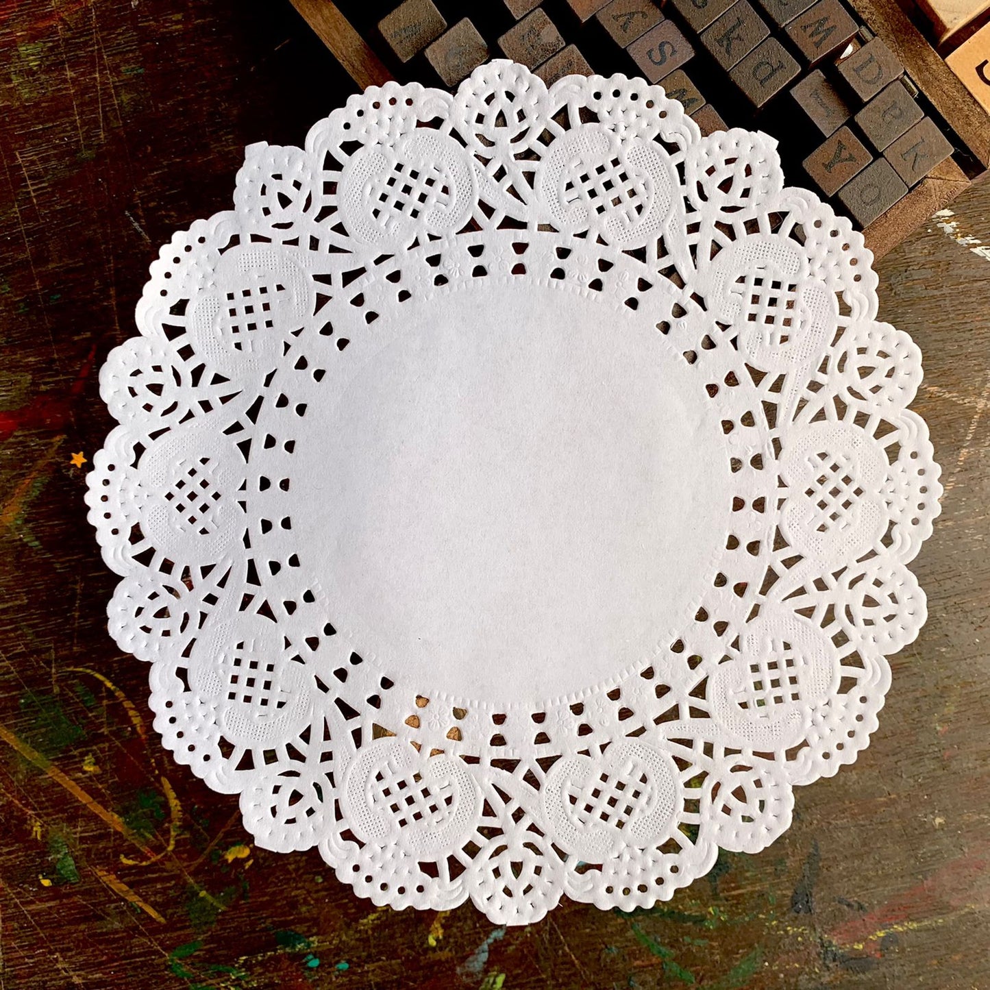 Doilies White | 6.5 Inches | 1 Pack 100 pcs