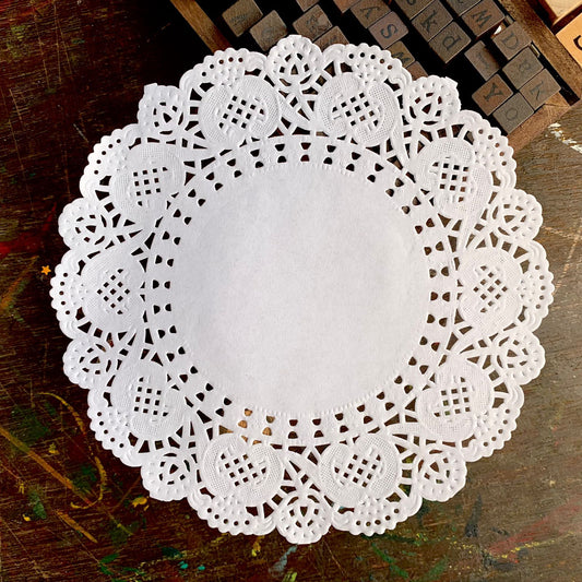 Doilies White | 6.5 Inches | 1 Pack 100 pcs