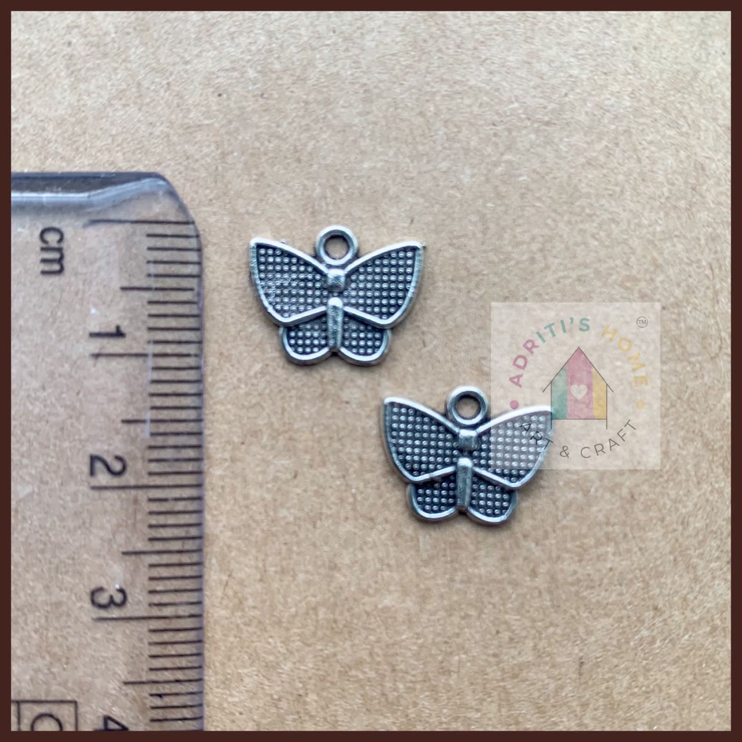 Butterfly Charm Small 10 Pcs