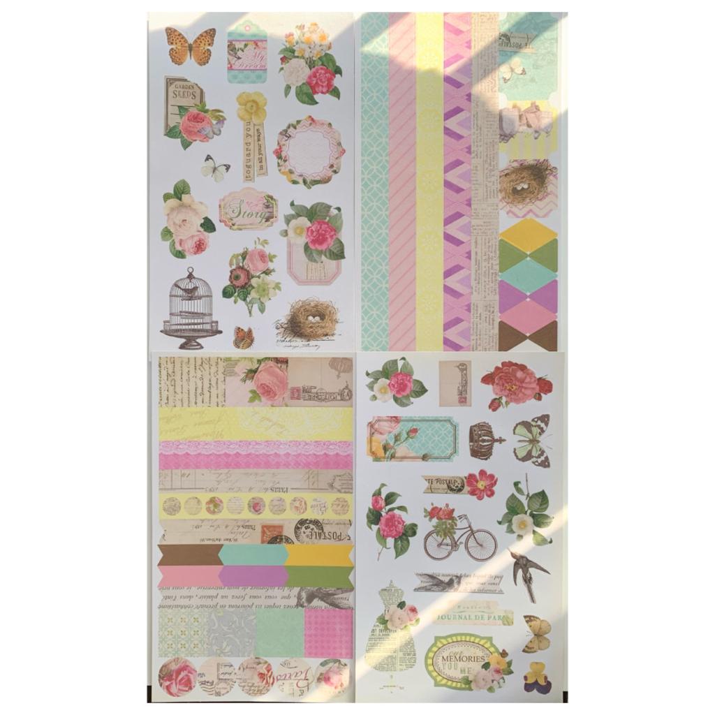 DSH1801 - 4 in 1 Deco Sticker