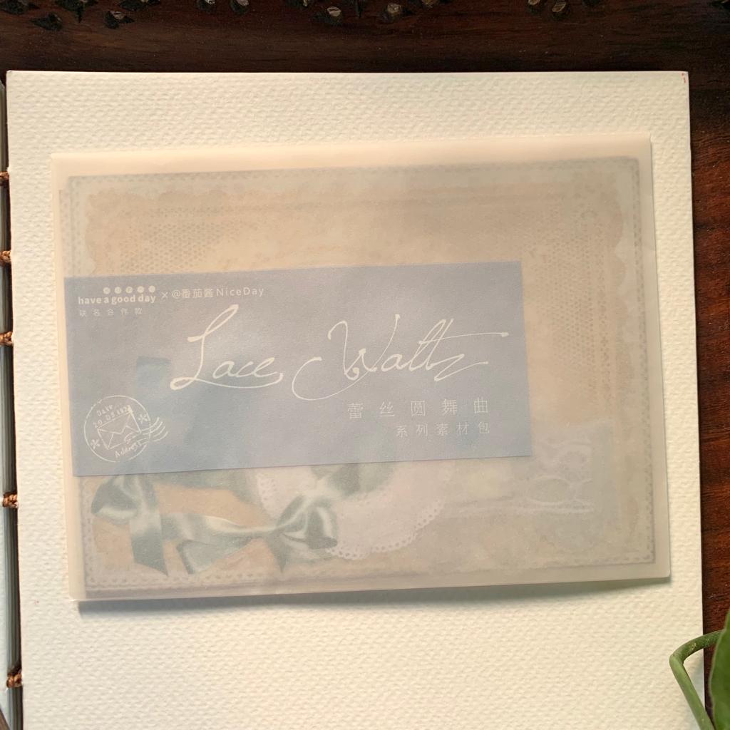 YWQ006 -  Journal Paper, Transparent Stickers Combo | 20 Pcs | Within 100-140 mm