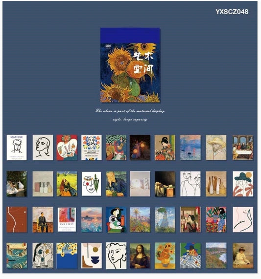 #YXSCZ048 Vellum Ephemera Set of 365 No Repeat (Size: 5cmx4cm) Scroll Down to see Product Video