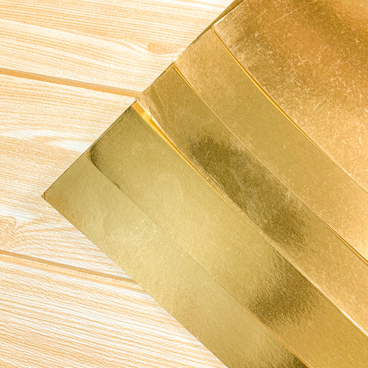 Mirror Card Stock A3 Gold 250GSM (1 Pckt :- 5 Sheets)